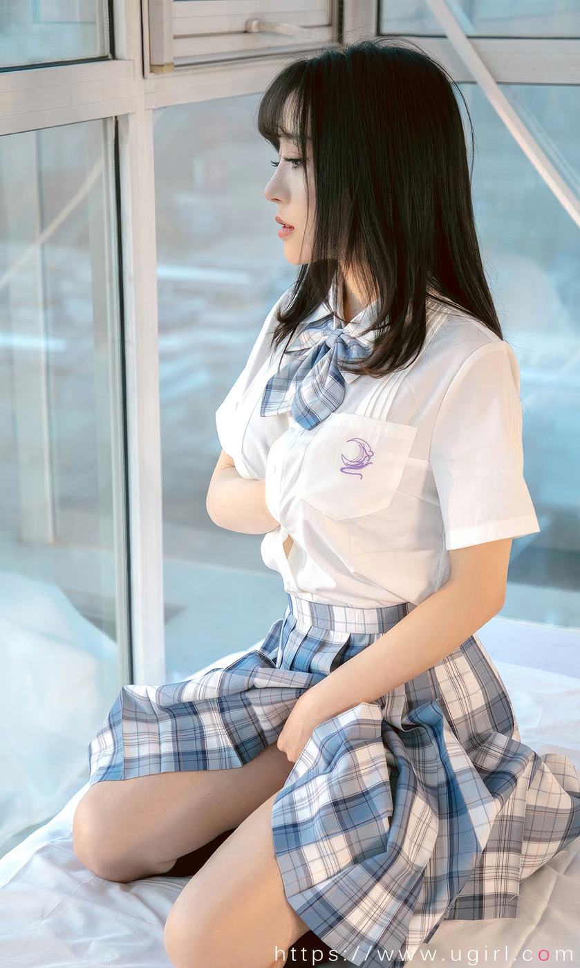 图片[26]-[爱尤物]2024 NO.2929 白亦ada 香色格子裙[35P] – 速更版-美库