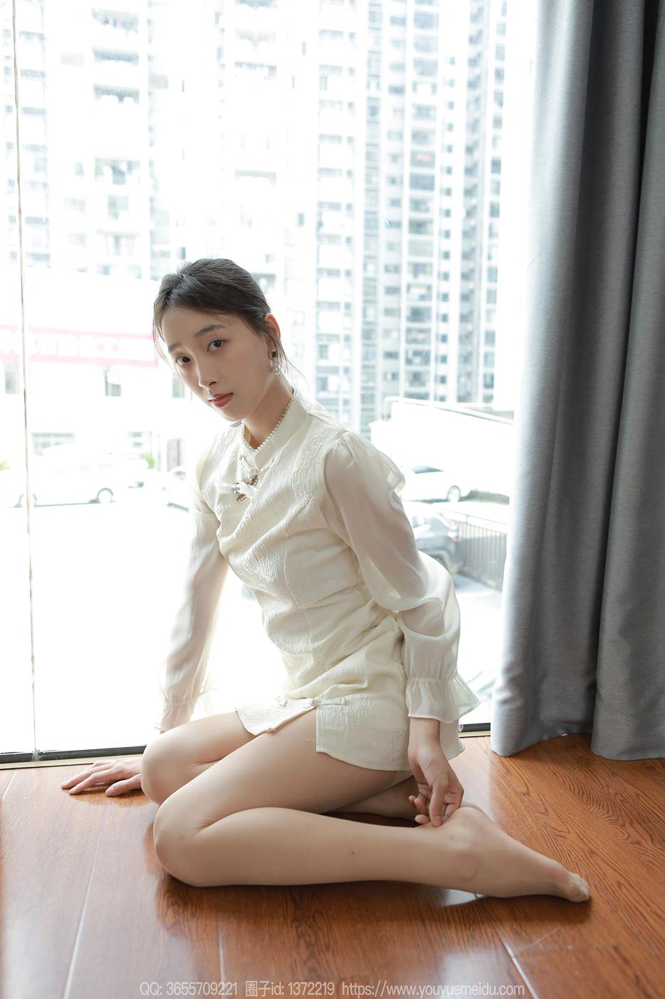 图片[71]-[IESS异思趣向] 2024.09.02 丝享家1835：小九《素白酥玉》[74P] – 速更版-美库