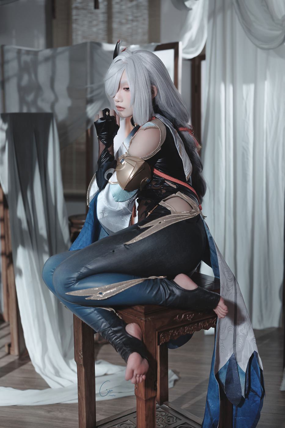 图片[26]-Cien恩恩  – 原神 申鹤[31P] – 速更版-美库