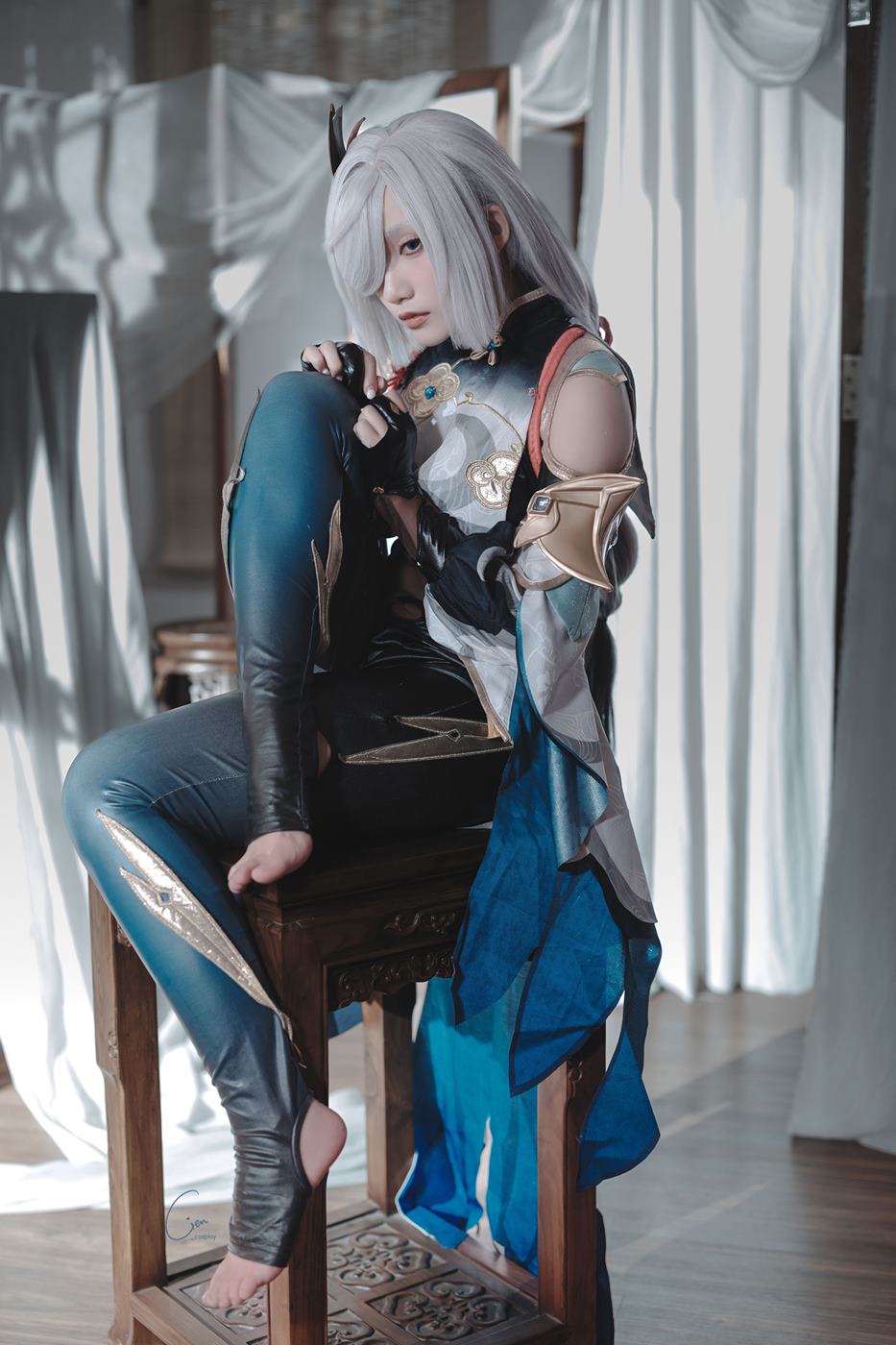 图片[28]-Cien恩恩  – 原神 申鹤[31P] – 速更版-美库