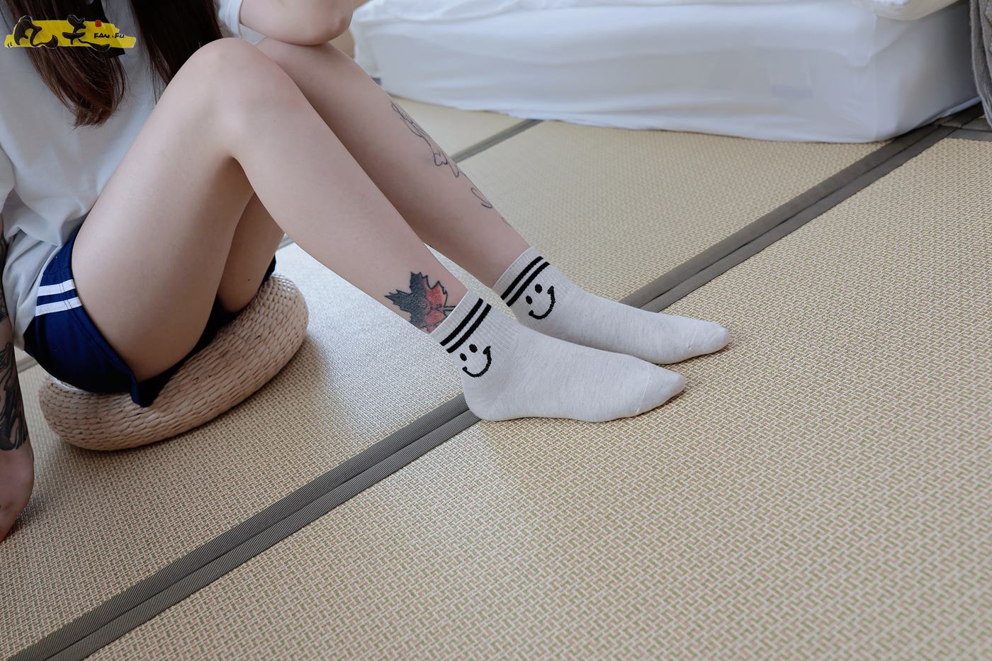 图片[55]-凡夫摄影 NO.0003 – 纹身美少女小恩原味棉袜裸足[208P] – 速更版-美库