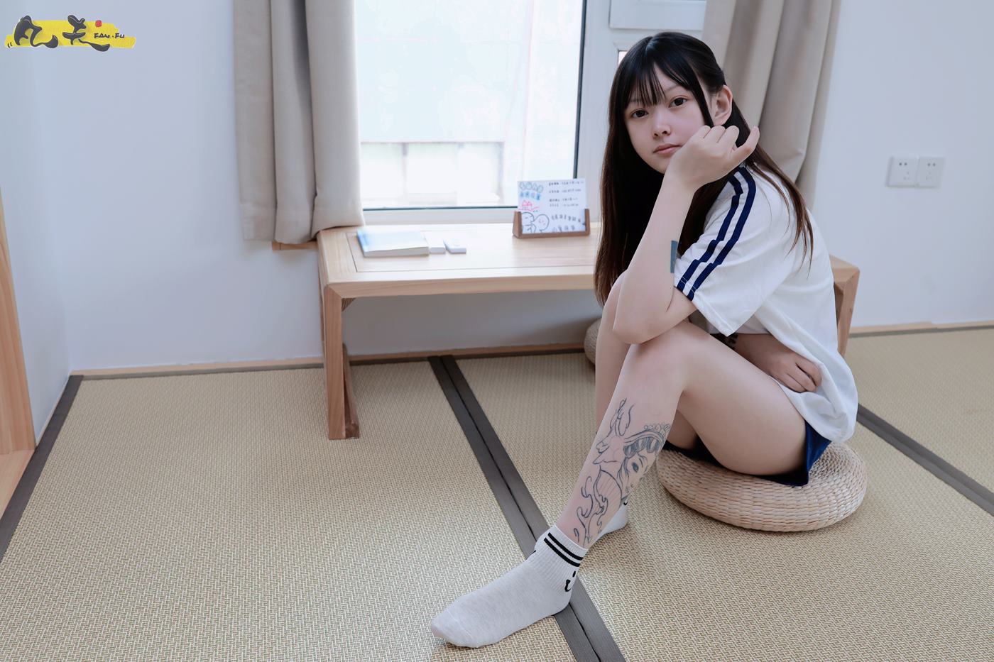 图片[58]-凡夫摄影 NO.0003 – 纹身美少女小恩原味棉袜裸足[208P] – 速更版-美库