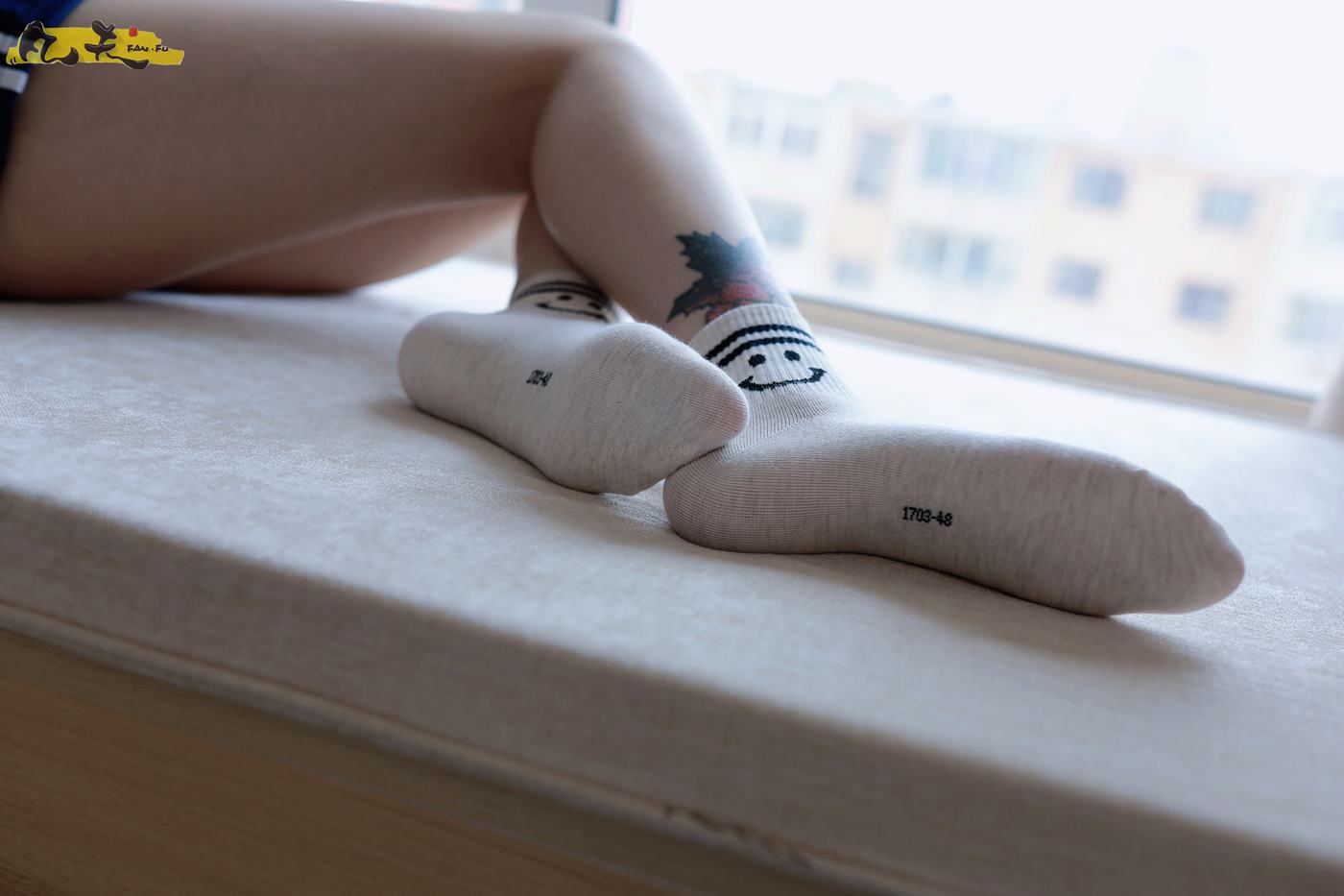 图片[89]-凡夫摄影 NO.0003 – 纹身美少女小恩原味棉袜裸足[208P] – 速更版-美库