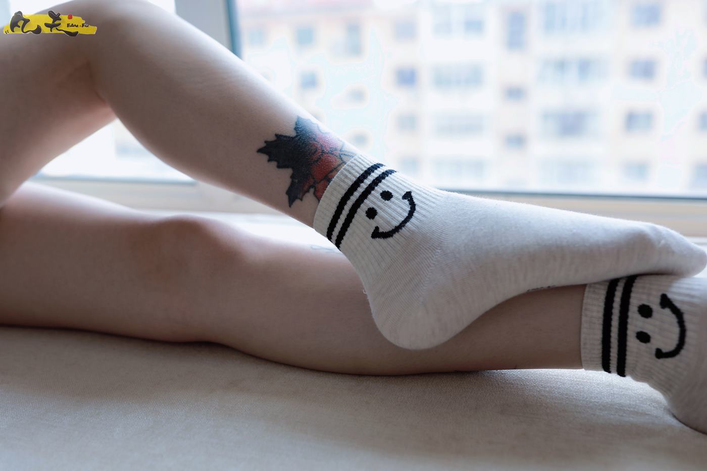 图片[99]-凡夫摄影 NO.0003 – 纹身美少女小恩原味棉袜裸足[208P] – 速更版-美库