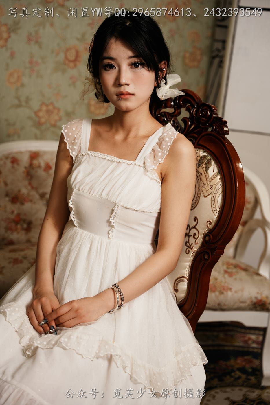 图片[59]-[觅芙少女]NO.214 薇薇-夏日初恋感小白裙[219P] – 速更版-美库