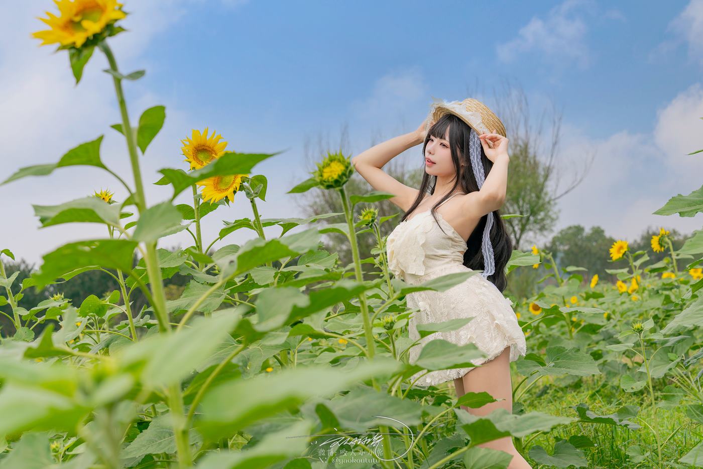 图片[18]-咬一口兔娘  – 夏の葵[32P] – 速更版-美库