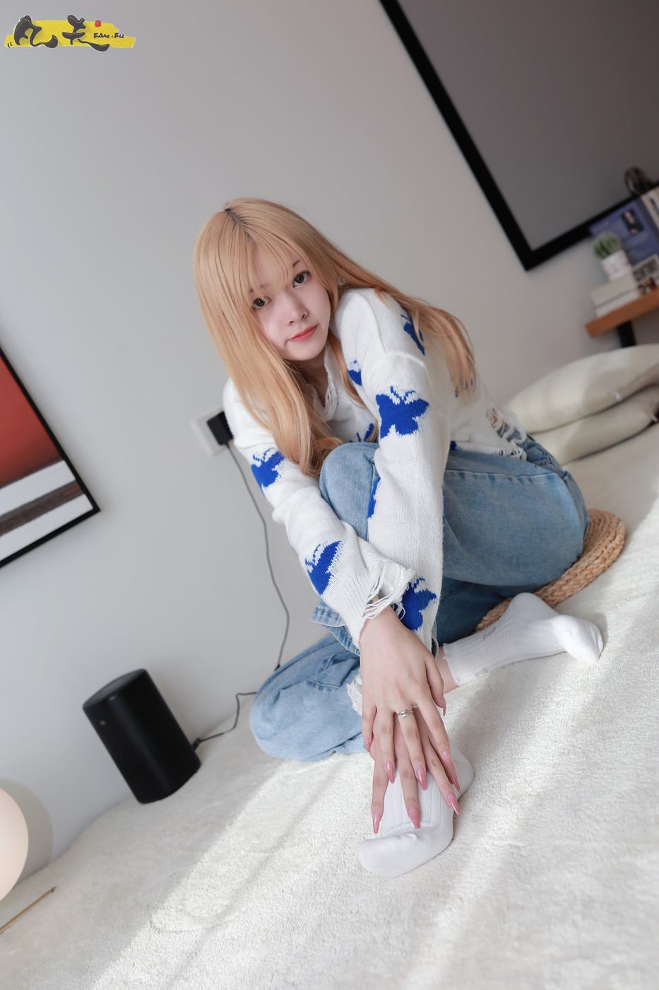 图片[10]-凡夫摄影 NO.0004 – 小恩白棉袜裸足[184P] – 速更版-美库