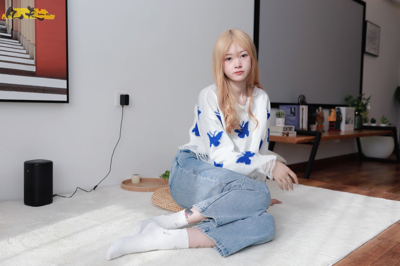 图片[13]-凡夫摄影 NO.0004 – 小恩白棉袜裸足[184P] – 速更版-美库