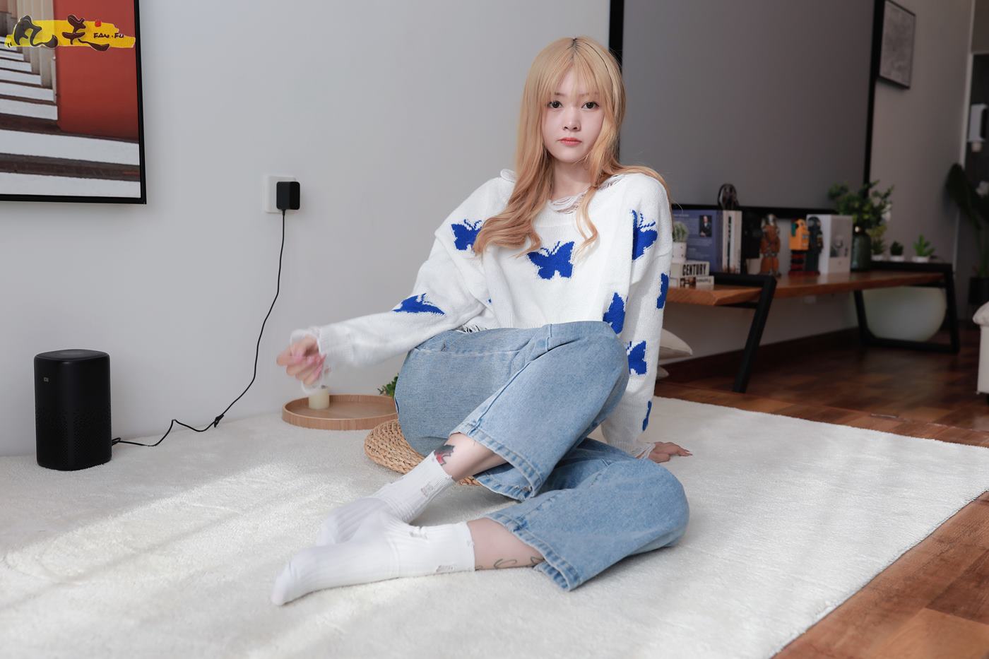 图片[15]-凡夫摄影 NO.0004 – 小恩白棉袜裸足[184P] – 速更版-美库