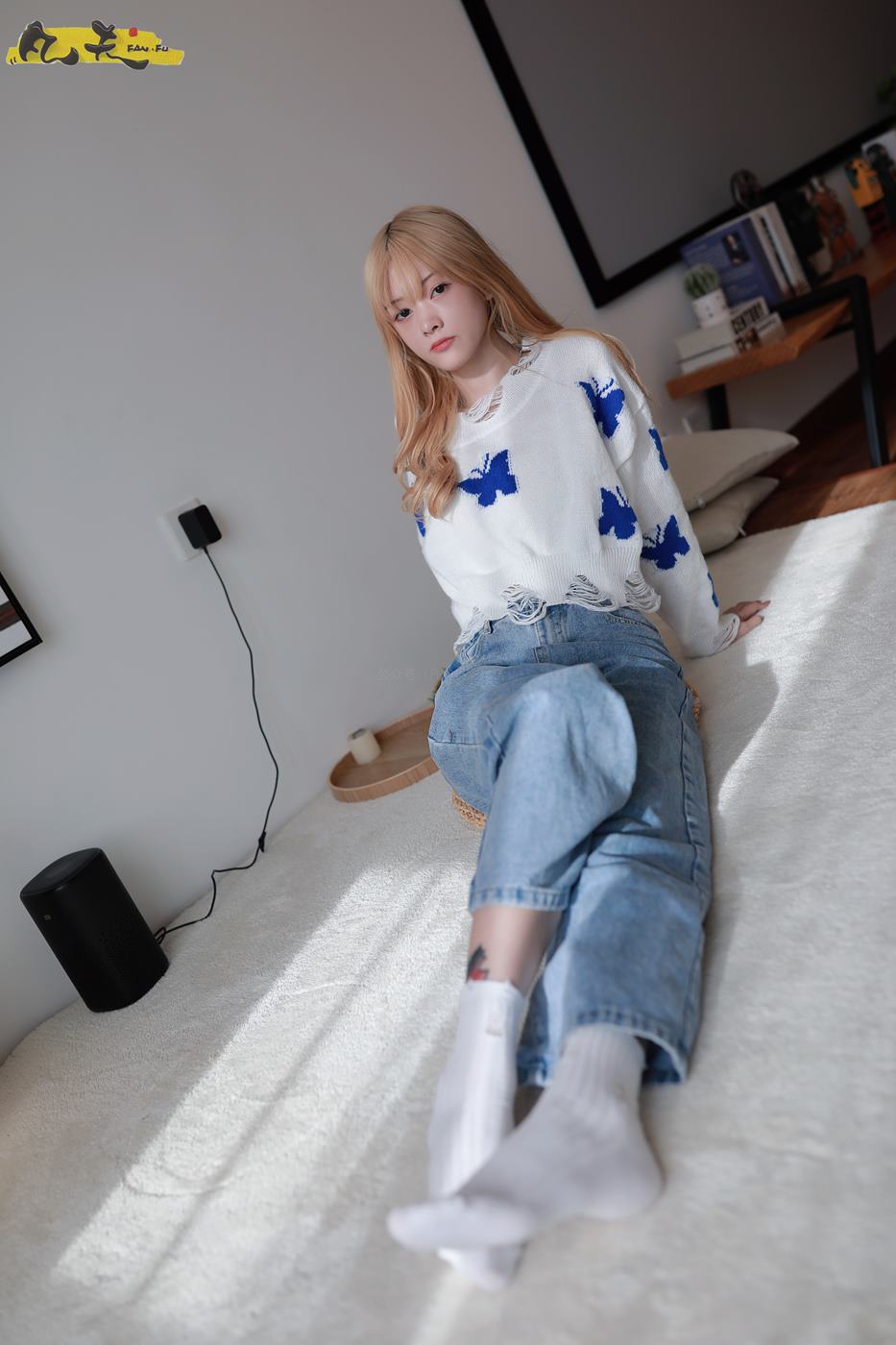 图片[27]-凡夫摄影 NO.0004 – 小恩白棉袜裸足[184P] – 速更版-美库