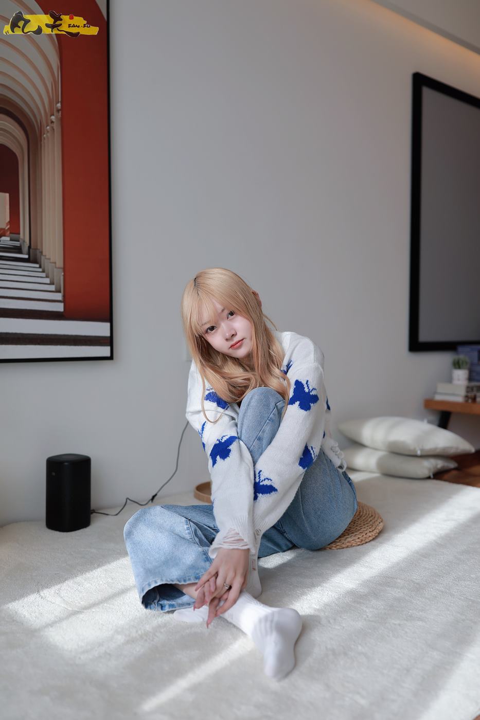 图片[40]-凡夫摄影 NO.0004 – 小恩白棉袜裸足[184P] – 速更版-美库