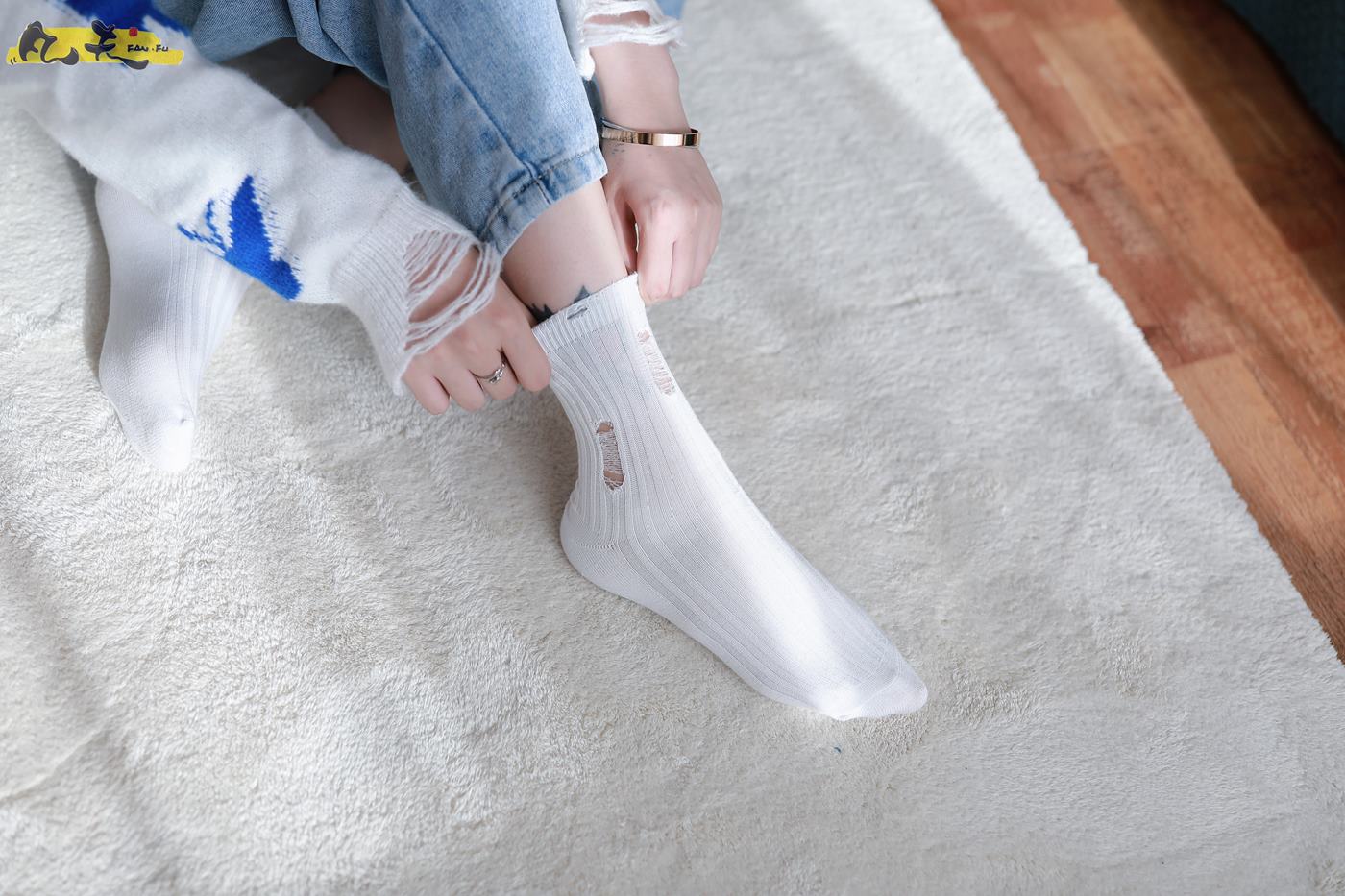 图片[42]-凡夫摄影 NO.0004 – 小恩白棉袜裸足[184P] – 速更版-美库
