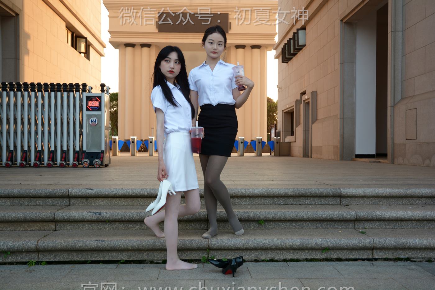 图片[16]-初夏女神 NO.226 柒柒、双双 黑白正装[90P] – 速更版-美库