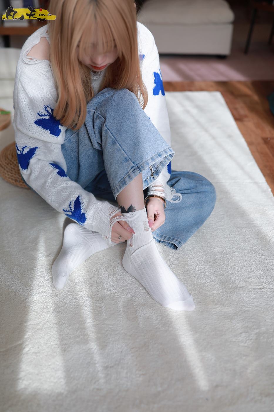 图片[46]-凡夫摄影 NO.0004 – 小恩白棉袜裸足[184P] – 速更版-美库