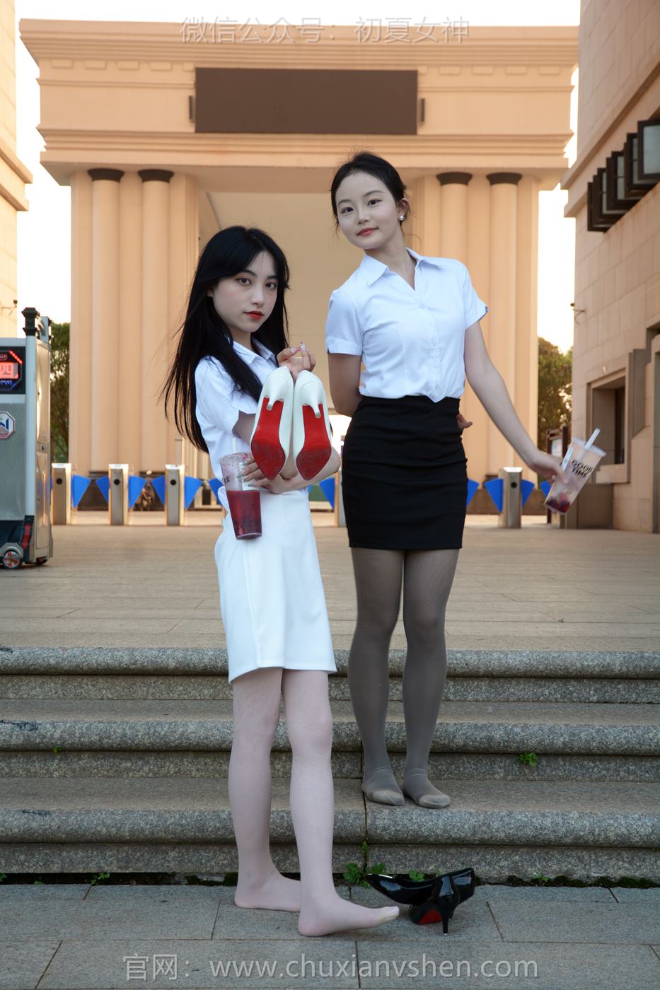 图片[17]-初夏女神 NO.226 柒柒、双双 黑白正装[90P] – 速更版-美库