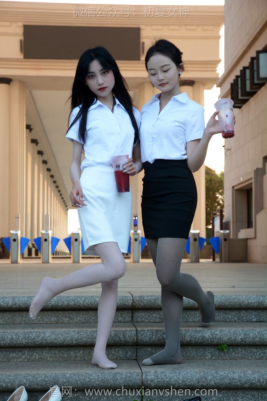 图片[20]-初夏女神 NO.226 柒柒、双双 黑白正装[90P] – 速更版-美库