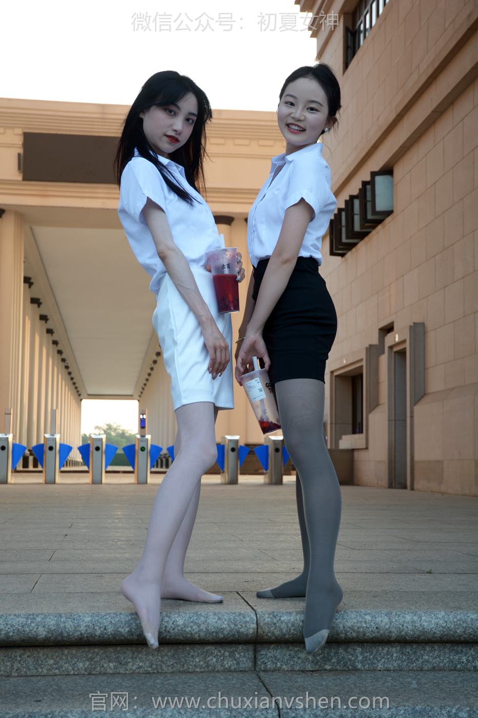 图片[21]-初夏女神 NO.226 柒柒、双双 黑白正装[90P] – 速更版-美库