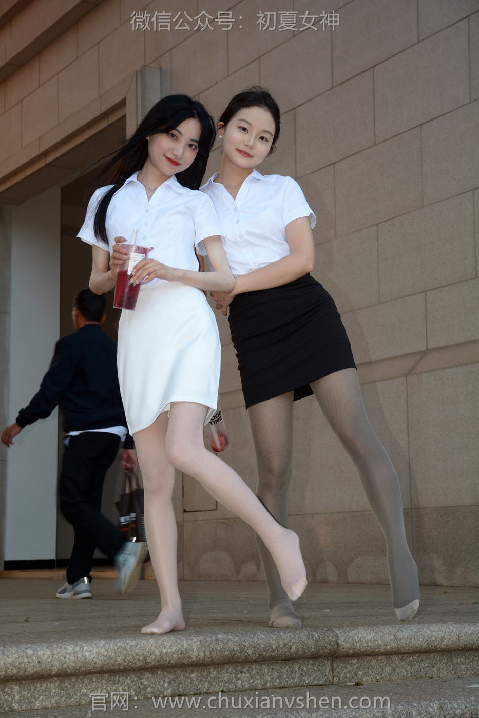 图片[24]-初夏女神 NO.226 柒柒、双双 黑白正装[90P] – 速更版-美库