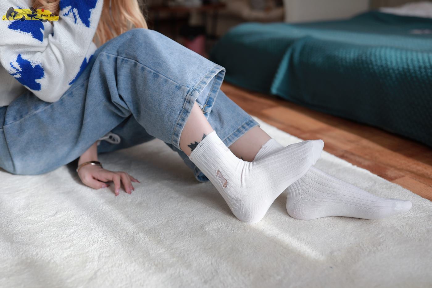 图片[57]-凡夫摄影 NO.0004 – 小恩白棉袜裸足[184P] – 速更版-美库