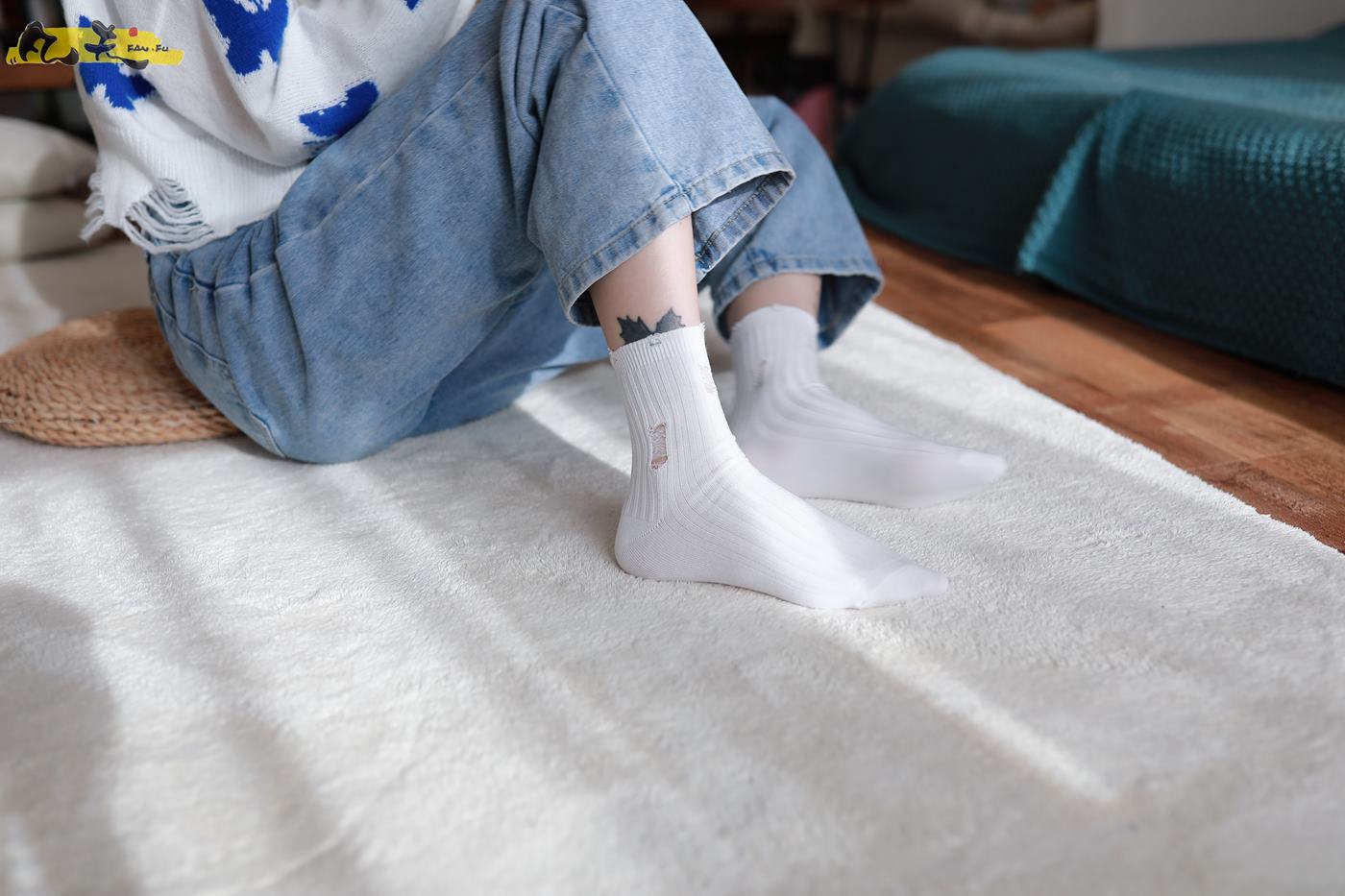 图片[58]-凡夫摄影 NO.0004 – 小恩白棉袜裸足[184P] – 速更版-美库