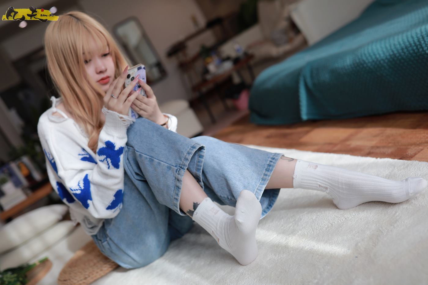 图片[59]-凡夫摄影 NO.0004 – 小恩白棉袜裸足[184P] – 速更版-美库