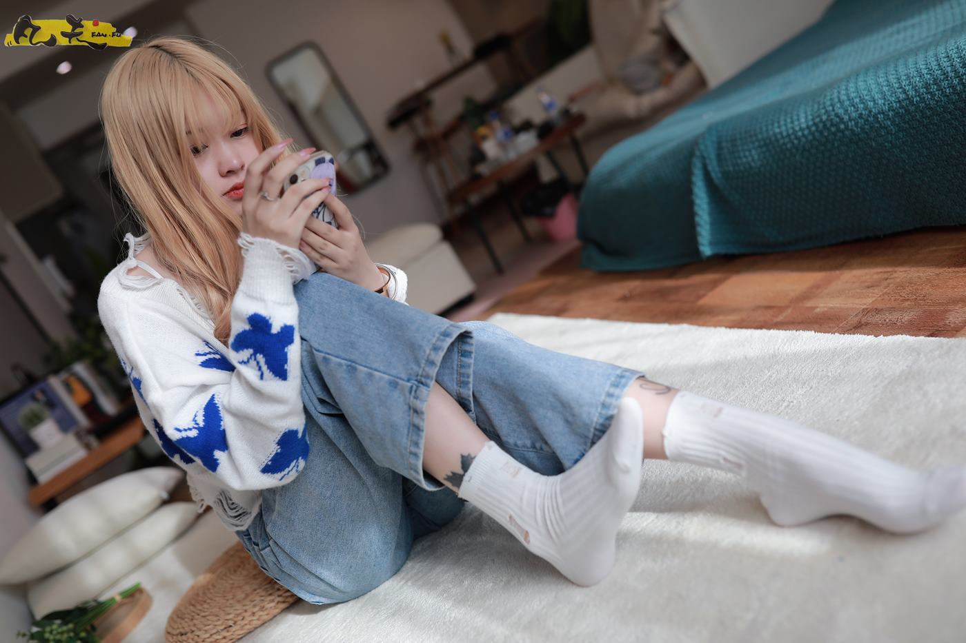 图片[60]-凡夫摄影 NO.0004 – 小恩白棉袜裸足[184P] – 速更版-美库