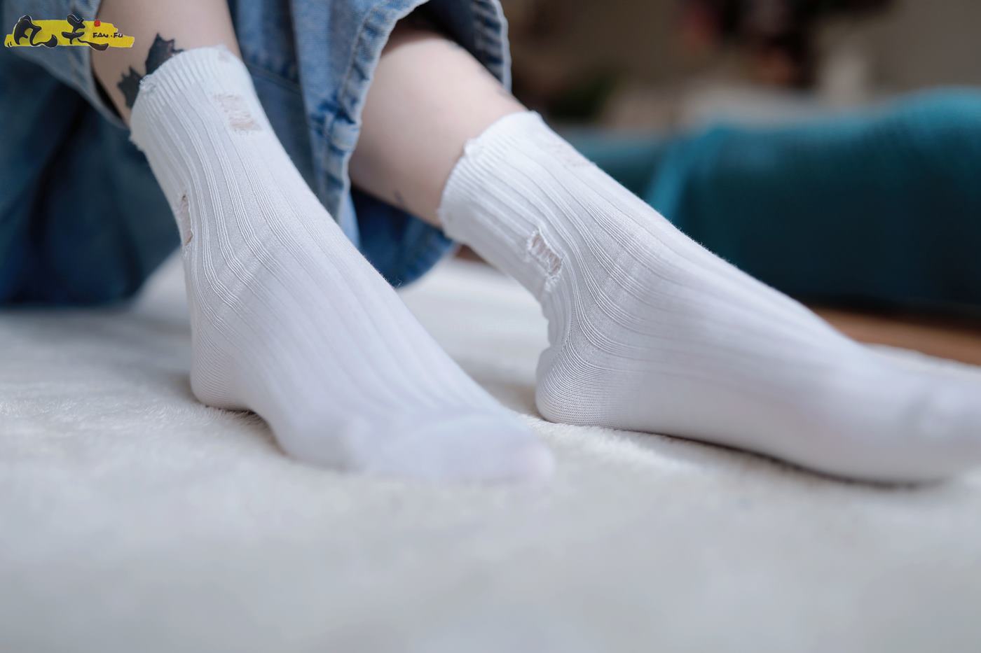 图片[64]-凡夫摄影 NO.0004 – 小恩白棉袜裸足[184P] – 速更版-美库