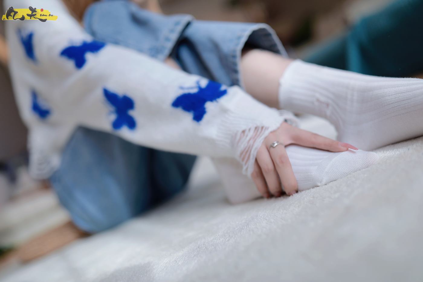 图片[65]-凡夫摄影 NO.0004 – 小恩白棉袜裸足[184P] – 速更版-美库