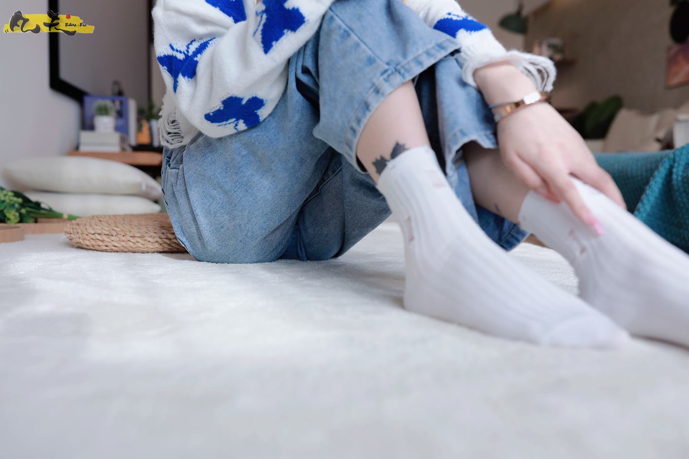 图片[69]-凡夫摄影 NO.0004 – 小恩白棉袜裸足[184P] – 速更版-美库