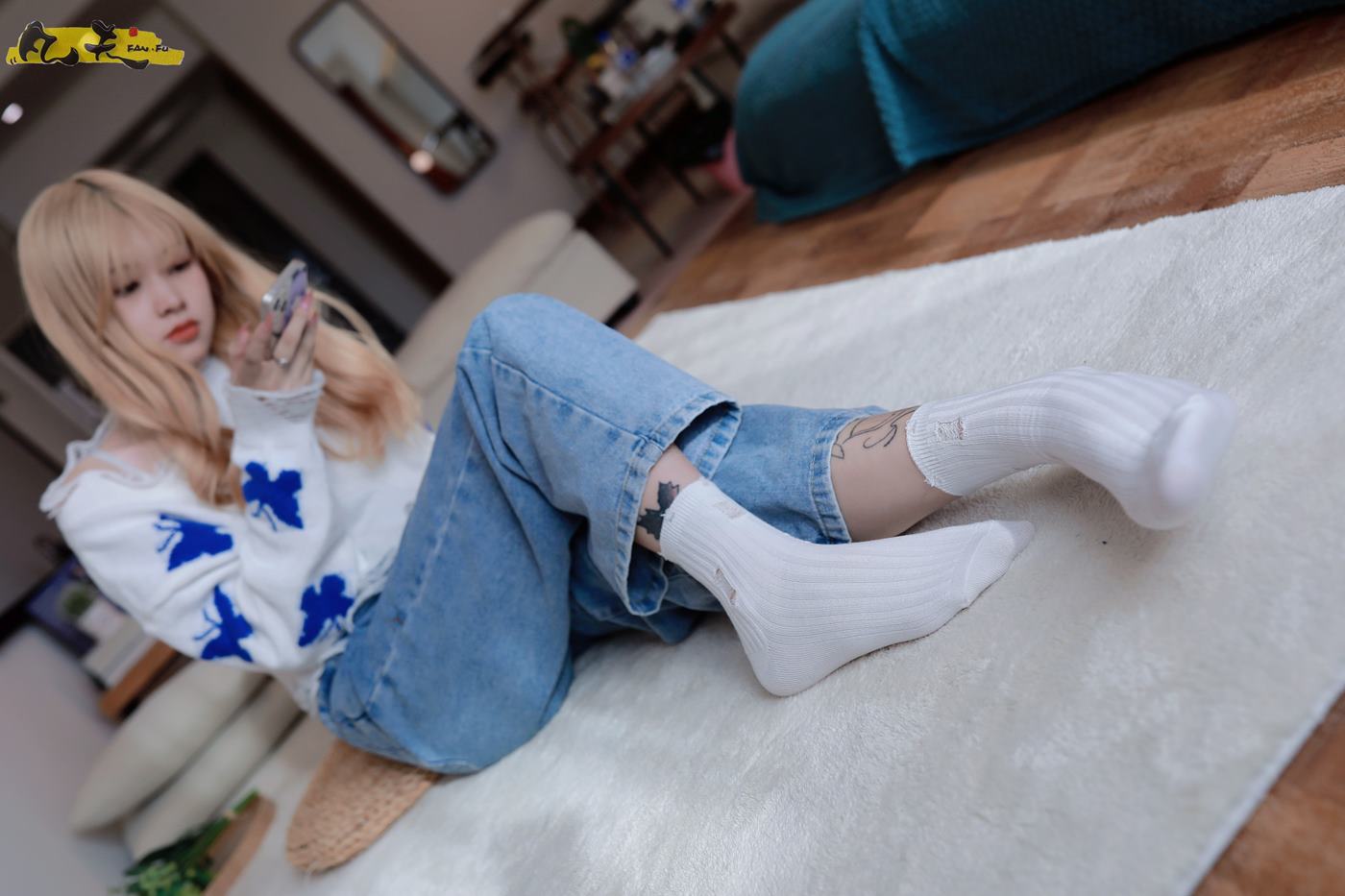 图片[72]-凡夫摄影 NO.0004 – 小恩白棉袜裸足[184P] – 速更版-美库