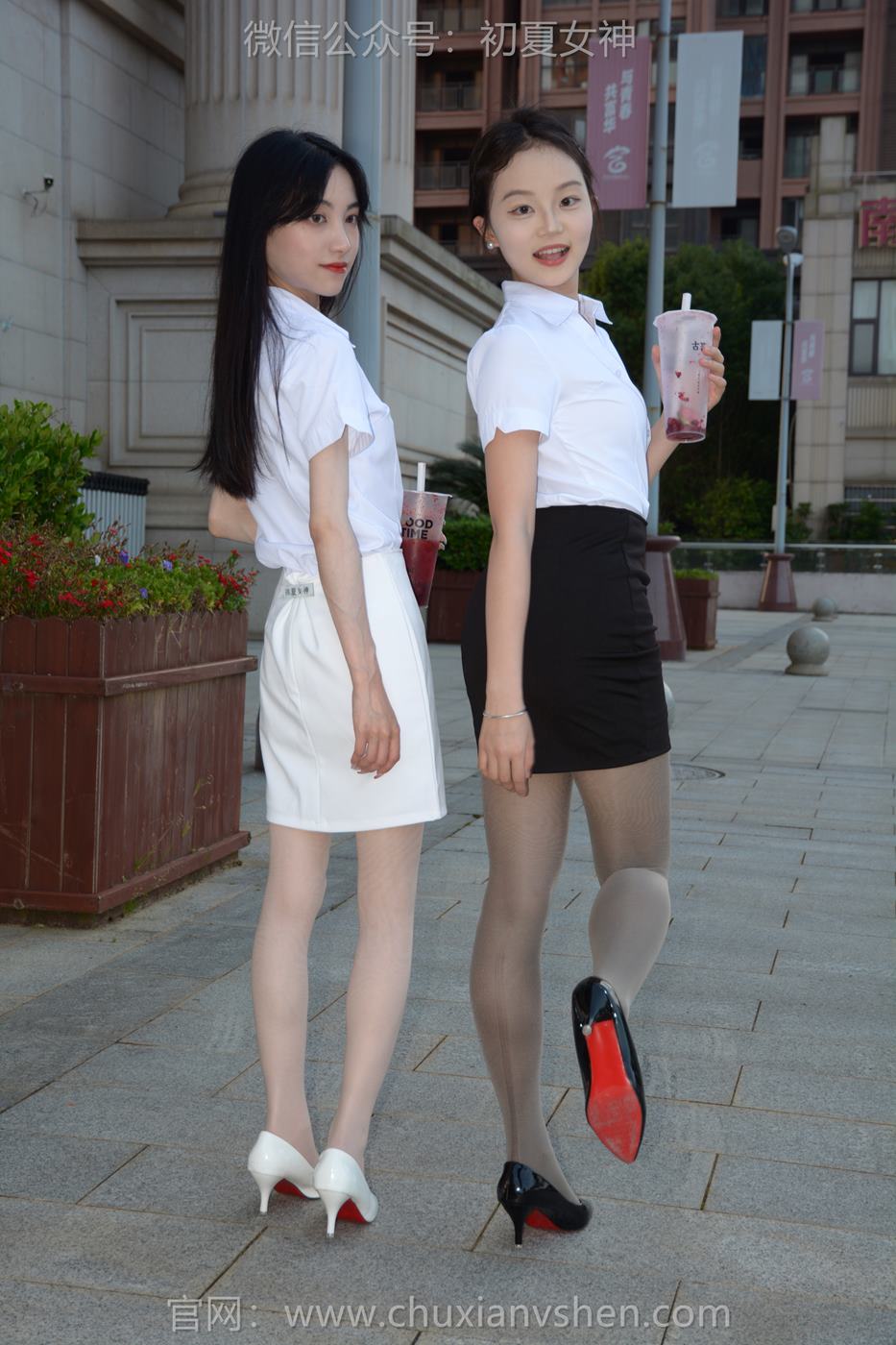 图片[37]-初夏女神 NO.226 柒柒、双双 黑白正装[90P] – 速更版-美库