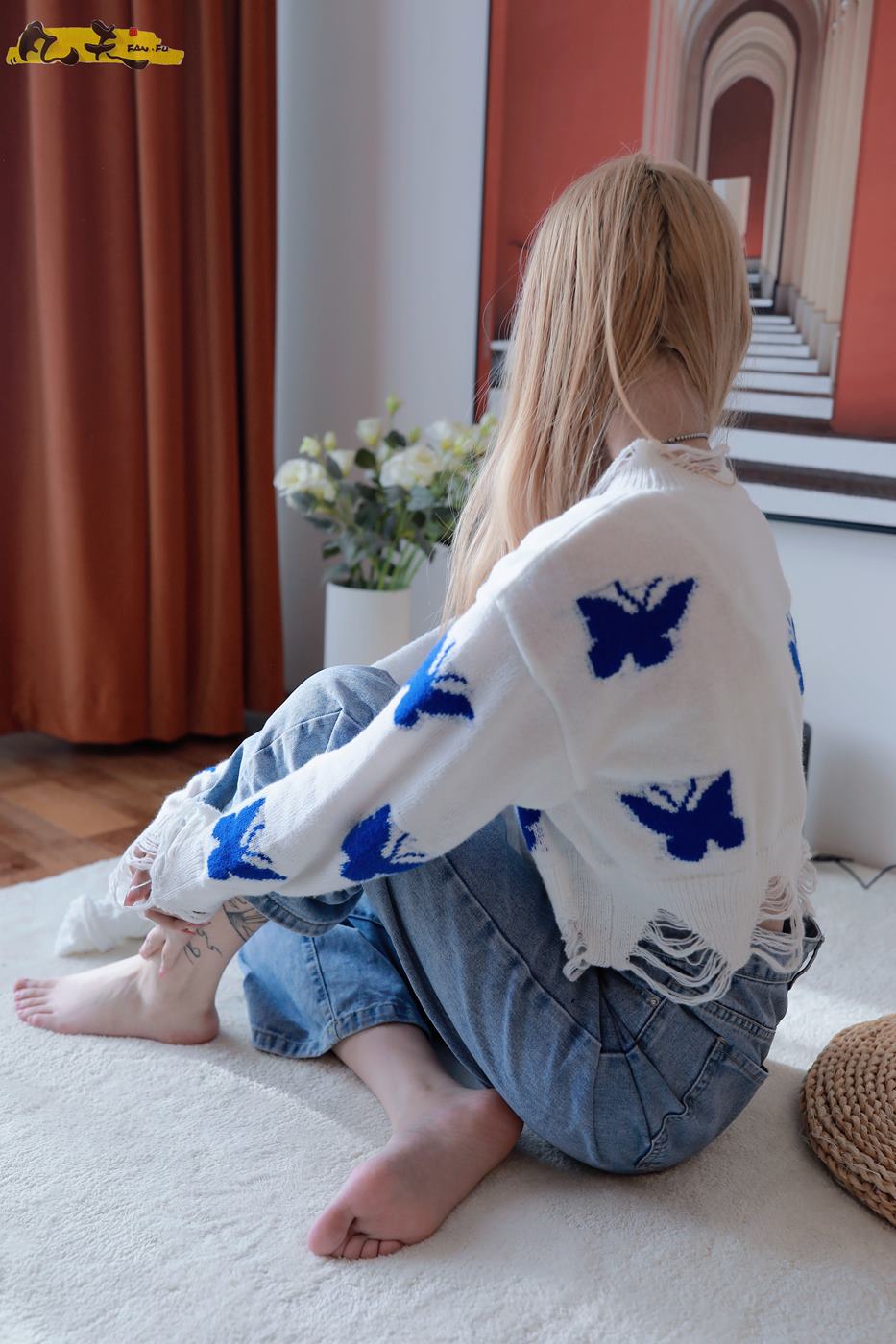 图片[92]-凡夫摄影 NO.0004 – 小恩白棉袜裸足[184P] – 速更版-美库