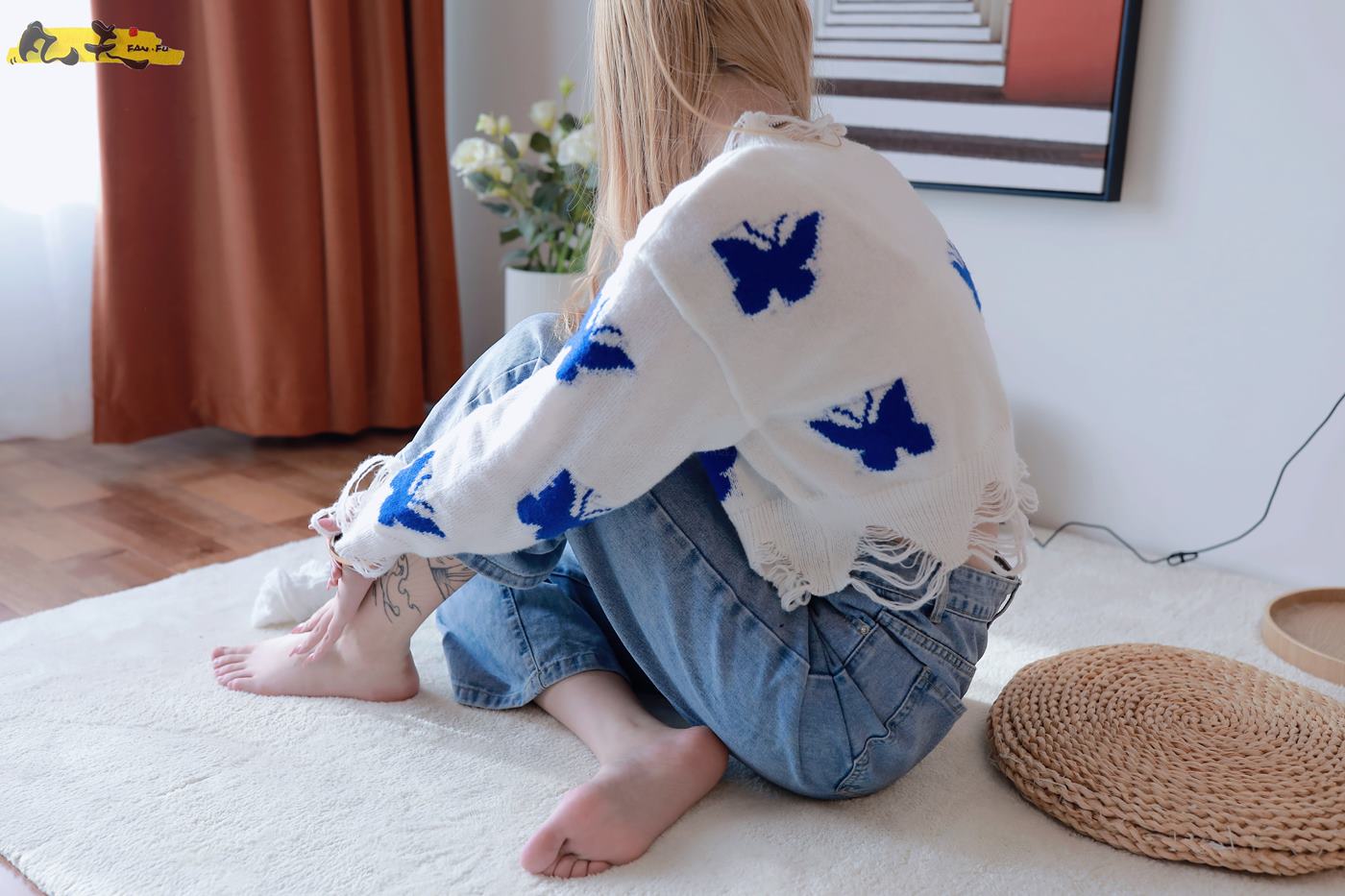 图片[93]-凡夫摄影 NO.0004 – 小恩白棉袜裸足[184P] – 速更版-美库