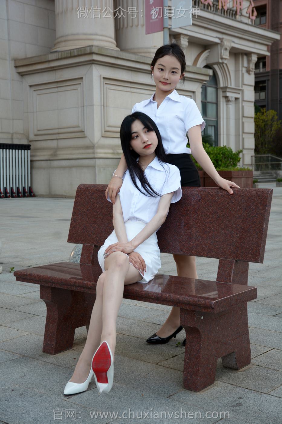 图片[53]-初夏女神 NO.226 柒柒、双双 黑白正装[90P] – 速更版-美库