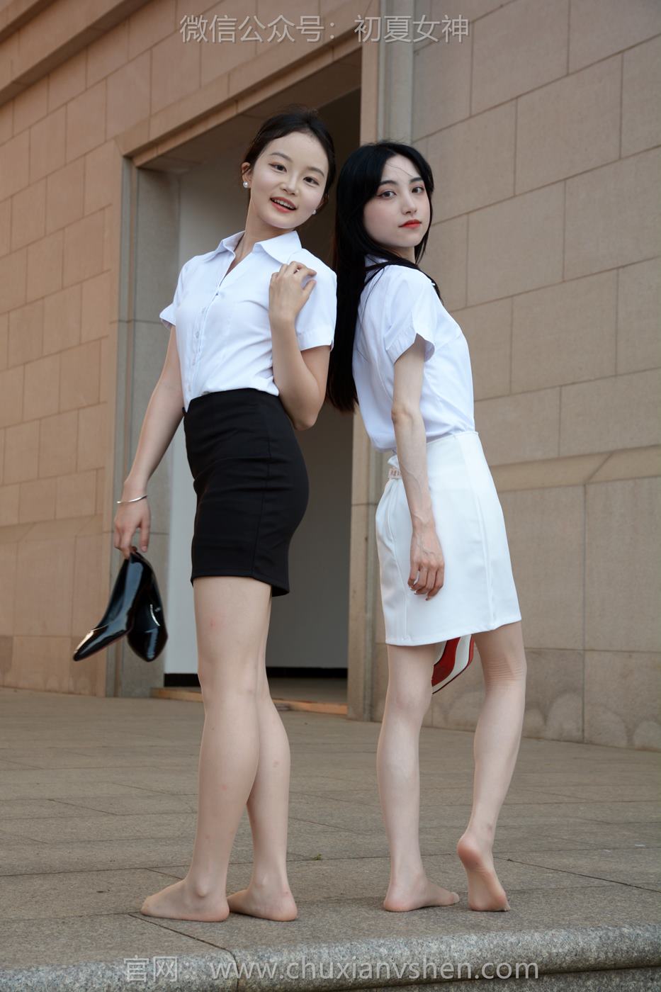 图片[57]-初夏女神 NO.226 柒柒、双双 黑白正装[90P] – 速更版-美库