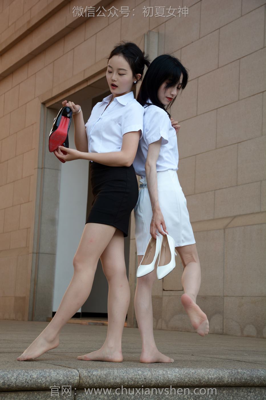 图片[58]-初夏女神 NO.226 柒柒、双双 黑白正装[90P] – 速更版-美库