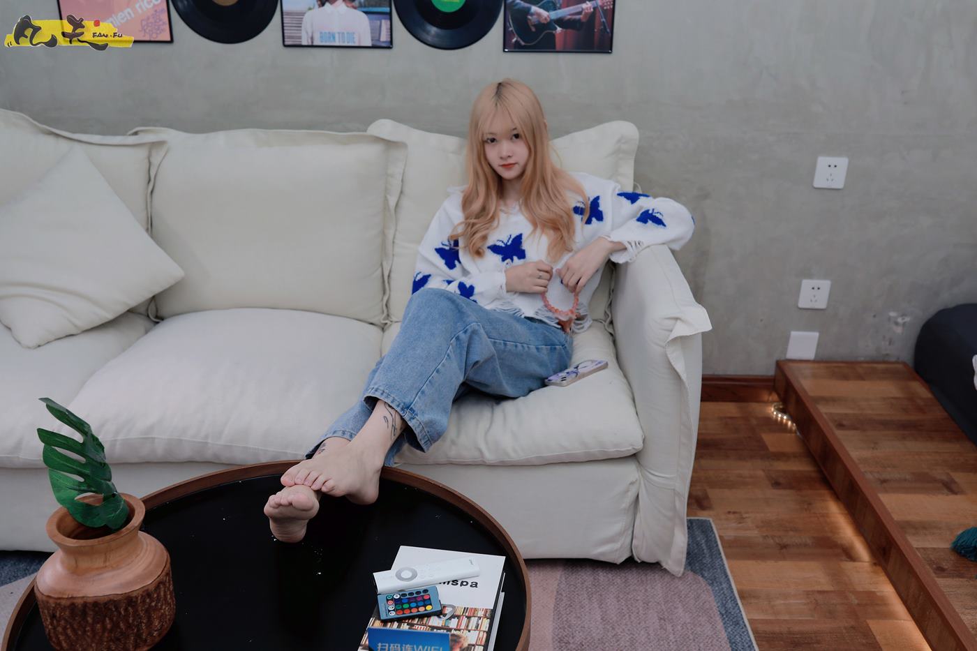 图片[108]-凡夫摄影 NO.0004 – 小恩白棉袜裸足[184P] – 速更版-美库