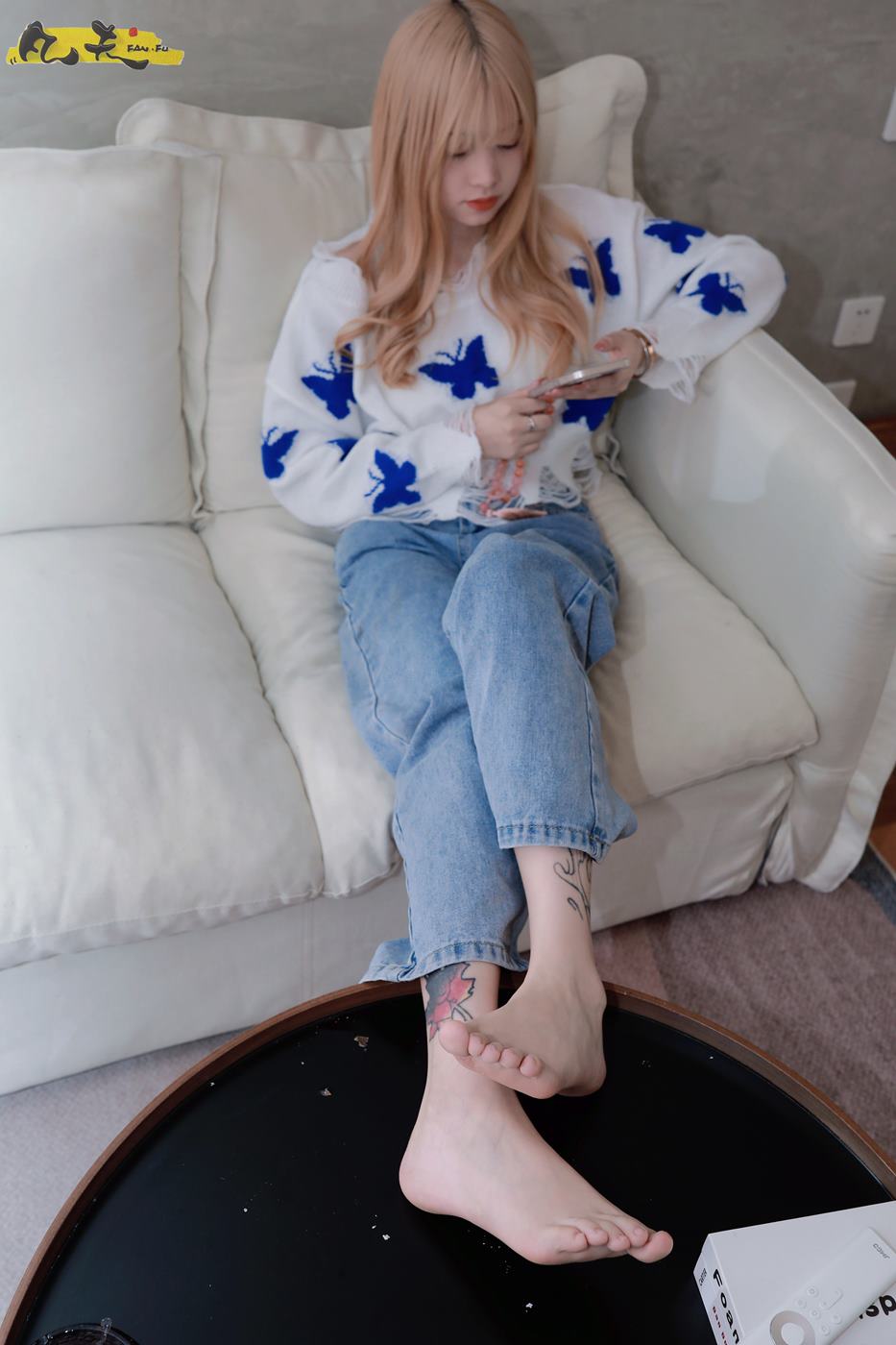 图片[111]-凡夫摄影 NO.0004 – 小恩白棉袜裸足[184P] – 速更版-美库
