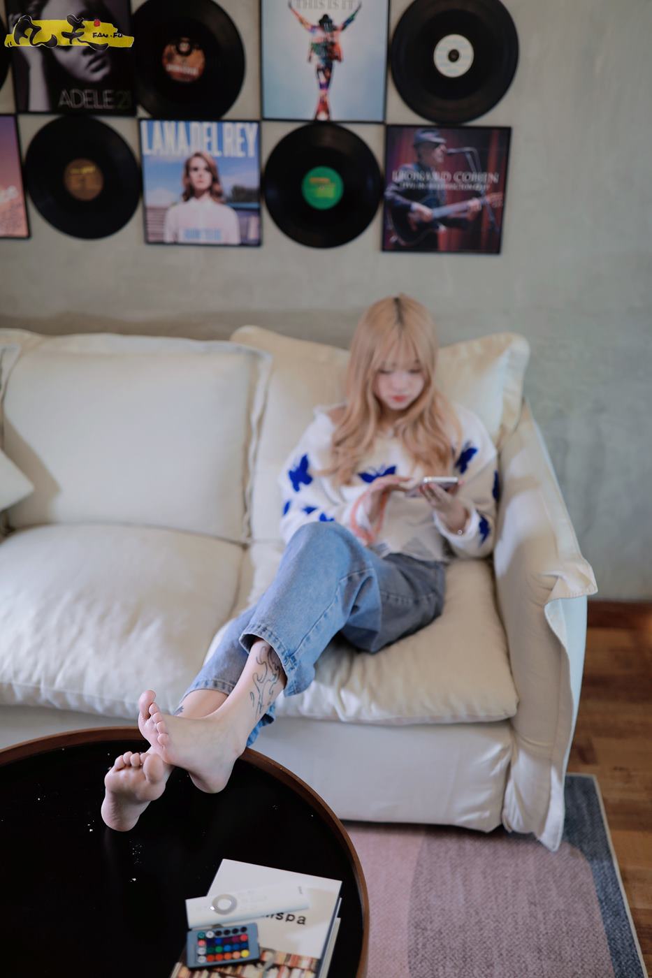 图片[122]-凡夫摄影 NO.0004 – 小恩白棉袜裸足[184P] – 速更版-美库