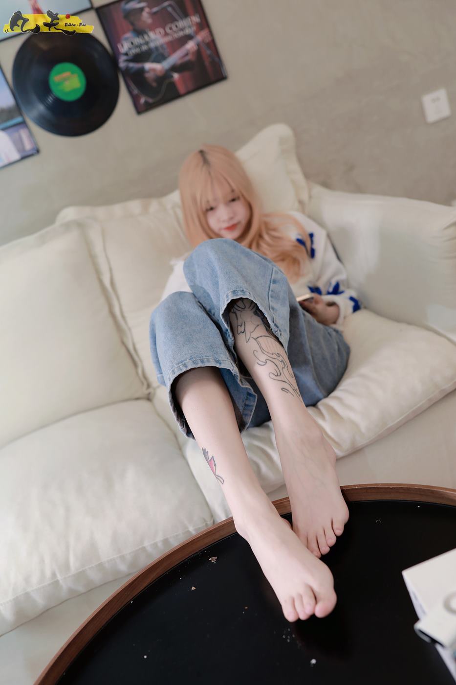 图片[136]-凡夫摄影 NO.0004 – 小恩白棉袜裸足[184P] – 速更版-美库