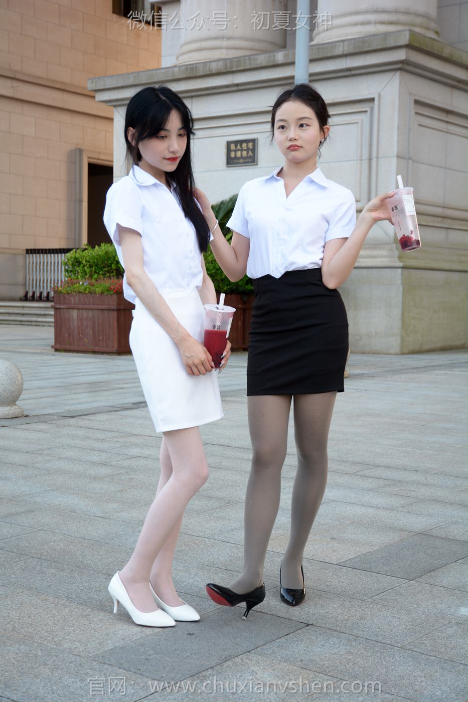 图片[87]-初夏女神 NO.226 柒柒、双双 黑白正装[90P] – 速更版-美库