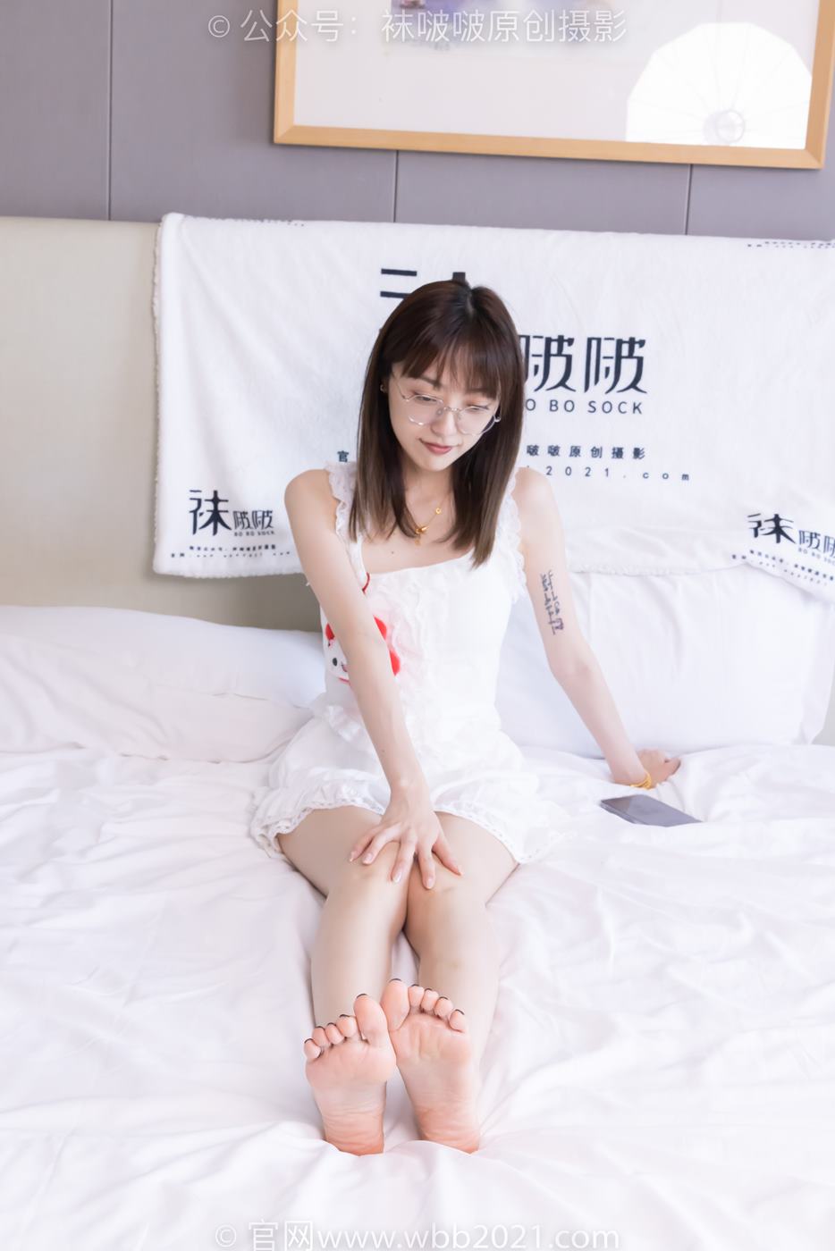 图片[97]-[BoBoSocks袜啵啵]NO.417 稚予-板鞋、白棉袜、裸足、裸足部分脚底抹精油[199P] – 速更版-美库