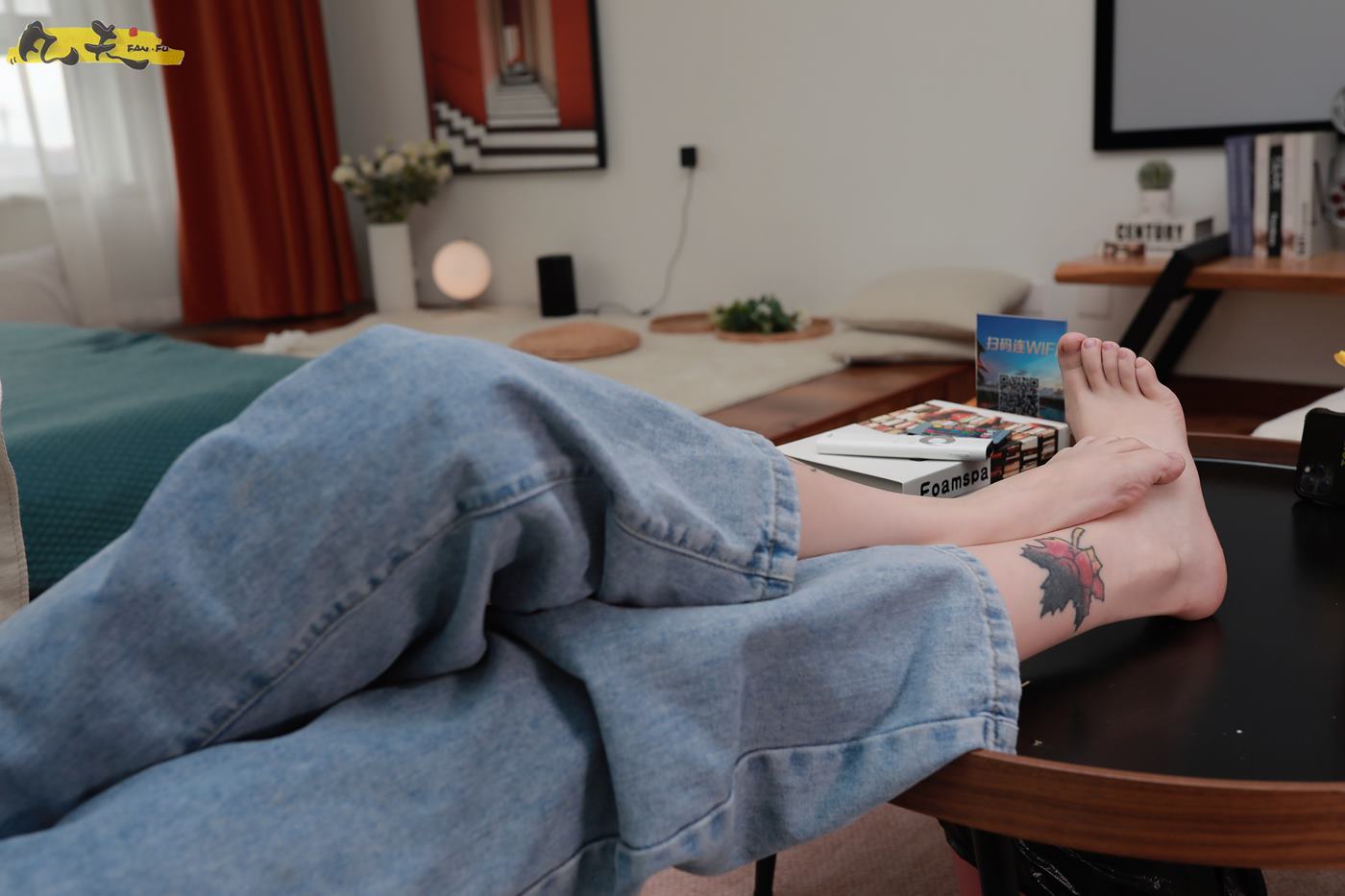 图片[166]-凡夫摄影 NO.0004 – 小恩白棉袜裸足[184P] – 速更版-美库