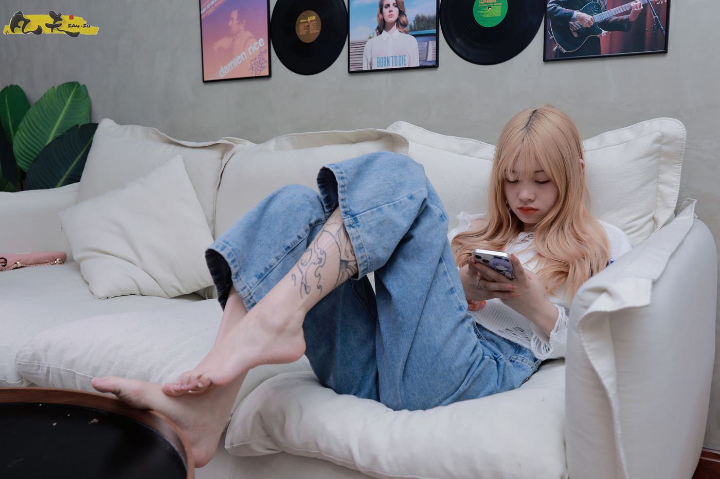 图片[169]-凡夫摄影 NO.0004 – 小恩白棉袜裸足[184P] – 速更版-美库