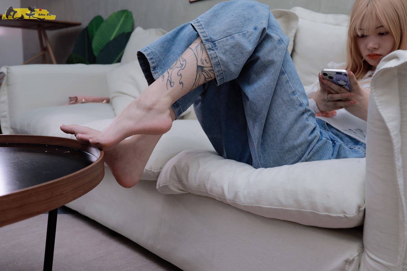 图片[171]-凡夫摄影 NO.0004 – 小恩白棉袜裸足[184P] – 速更版-美库