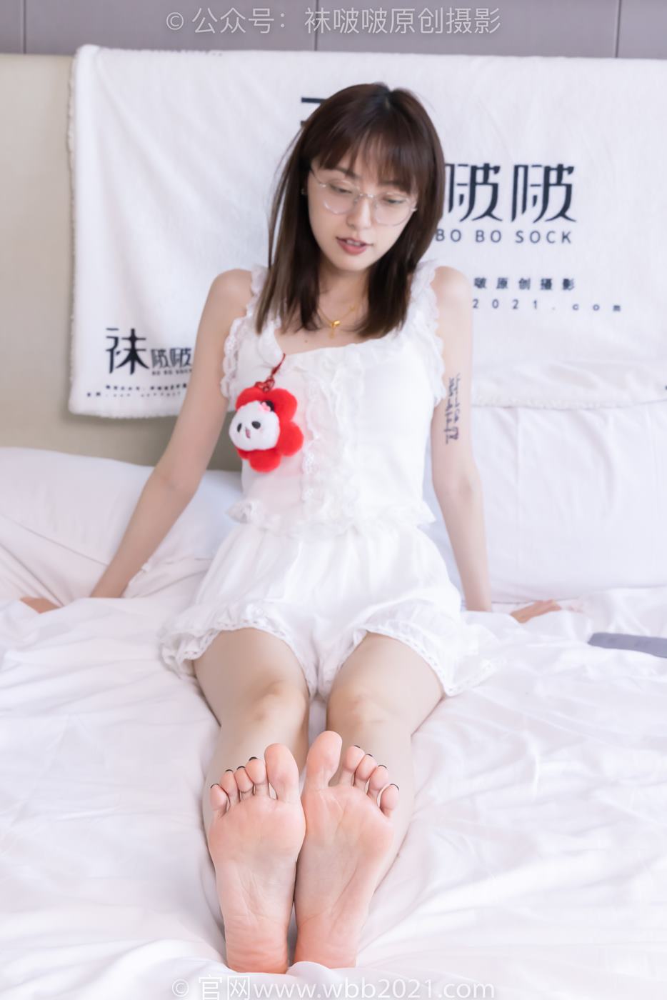 图片[105]-[BoBoSocks袜啵啵]NO.417 稚予-板鞋、白棉袜、裸足、裸足部分脚底抹精油[199P] – 速更版-美库