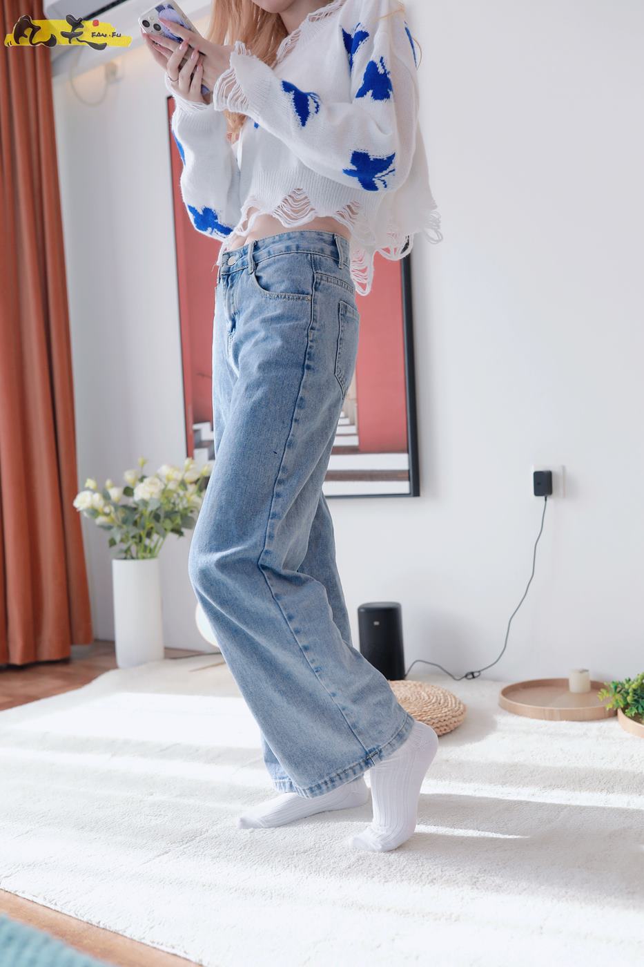 图片[180]-凡夫摄影 NO.0004 – 小恩白棉袜裸足[184P] – 速更版-美库