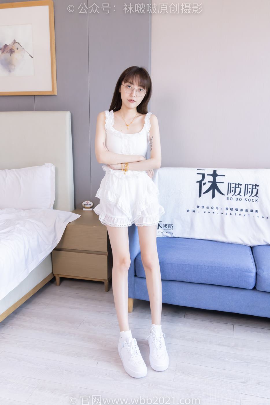 图片[191]-[BoBoSocks袜啵啵]NO.417 稚予-板鞋、白棉袜、裸足、裸足部分脚底抹精油[199P] – 速更版-美库