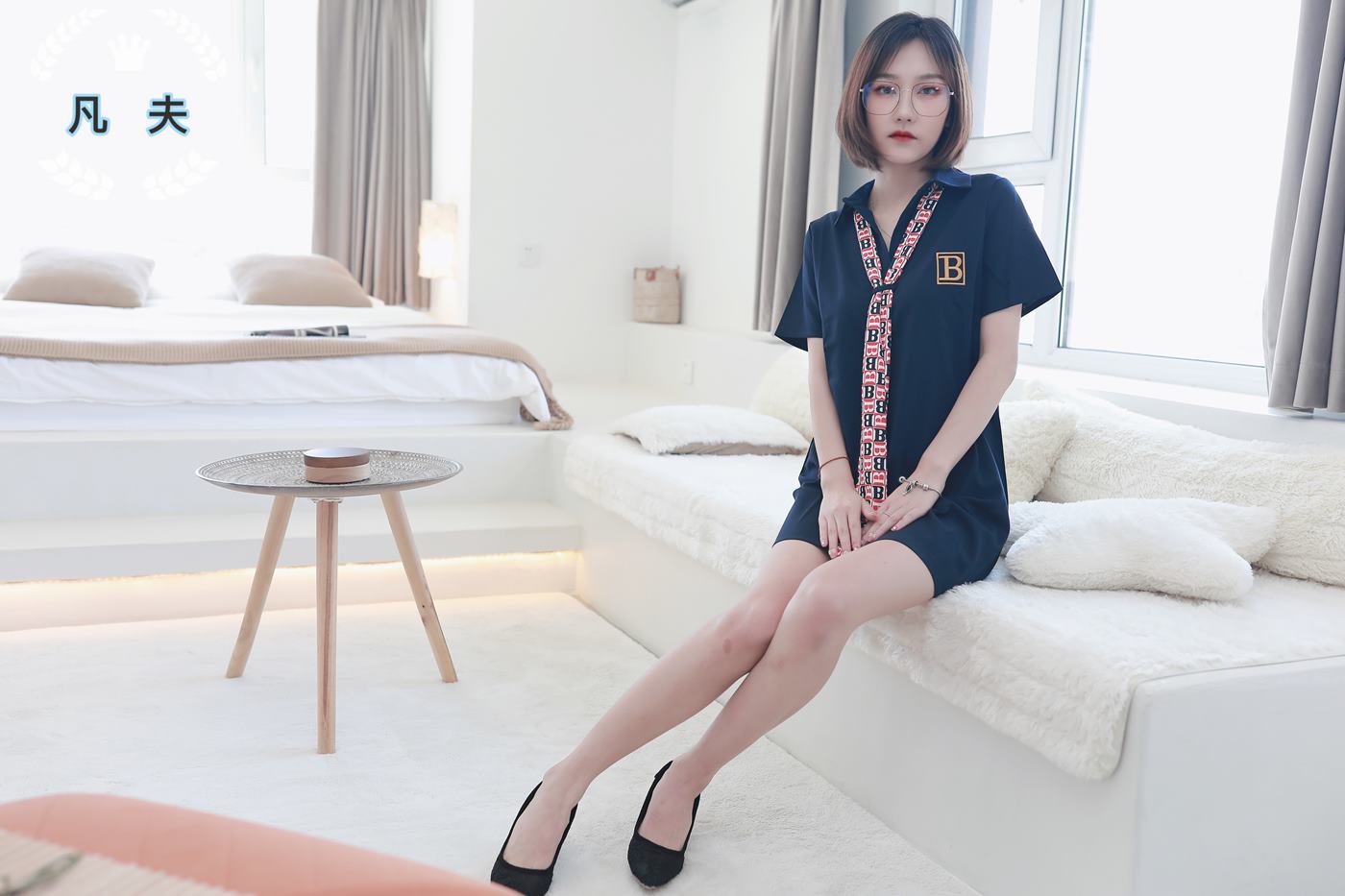 图片[17]-凡夫摄影 NO.0005 – 子轩连衣裙高跟美足[191P] – 速更版-美库