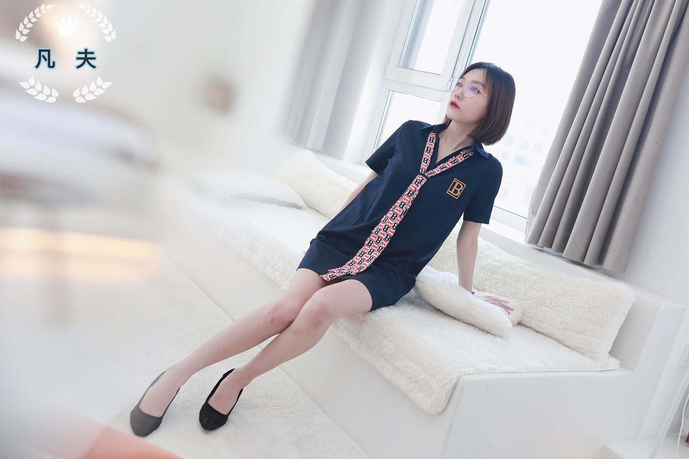 图片[18]-凡夫摄影 NO.0005 – 子轩连衣裙高跟美足[191P] – 速更版-美库